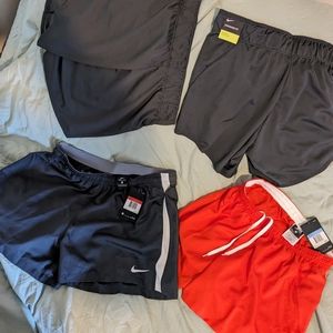 NIKE NWT DRI-FIT Shorts 1-med 3-Lrg LOT